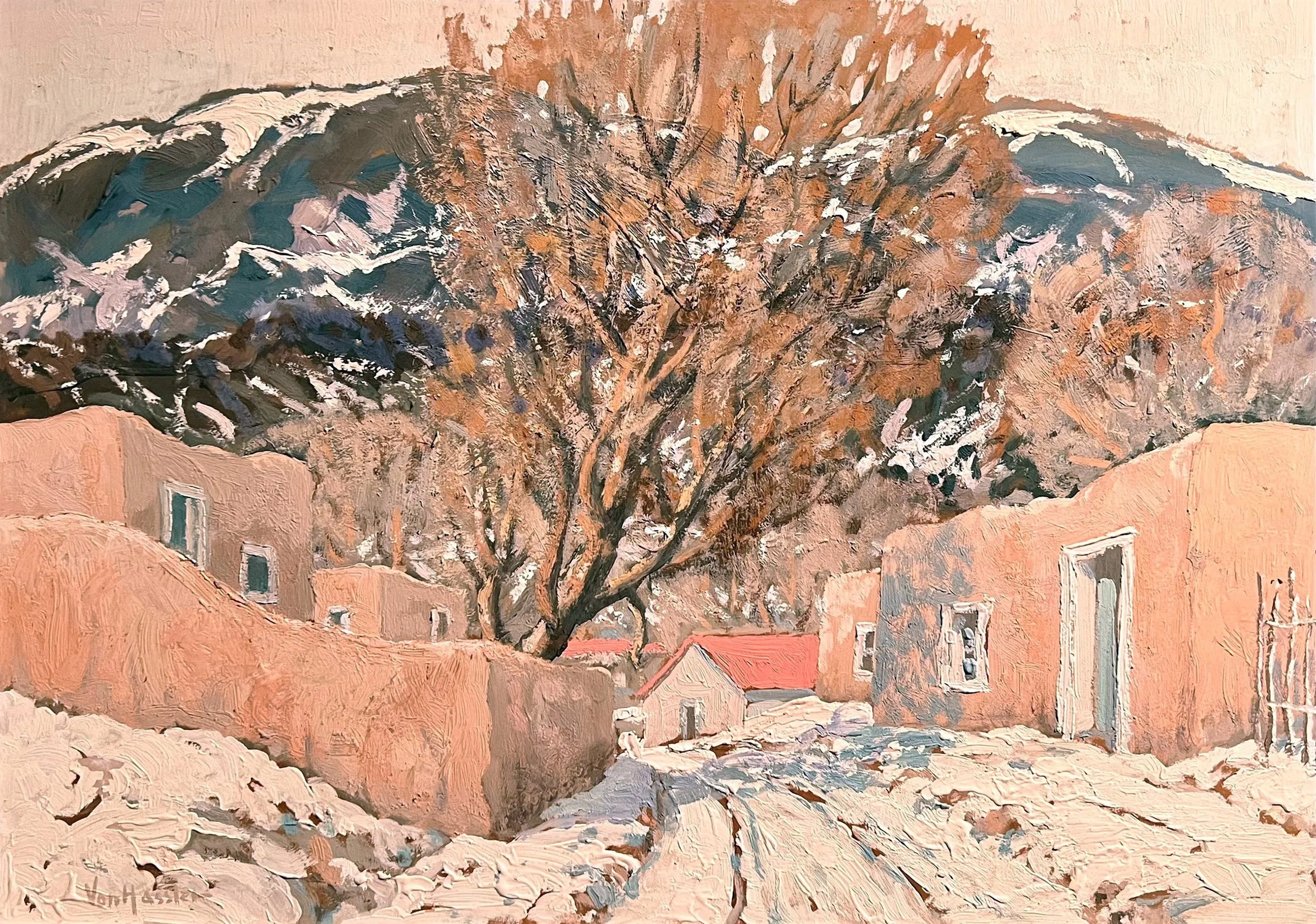 8 Stunning Winter Paintings For the Holidays — Nedra Matteucci